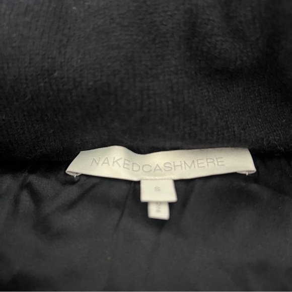 Naked Cashmere Ellie Puffer Vest in Black - Picture 11 of 11